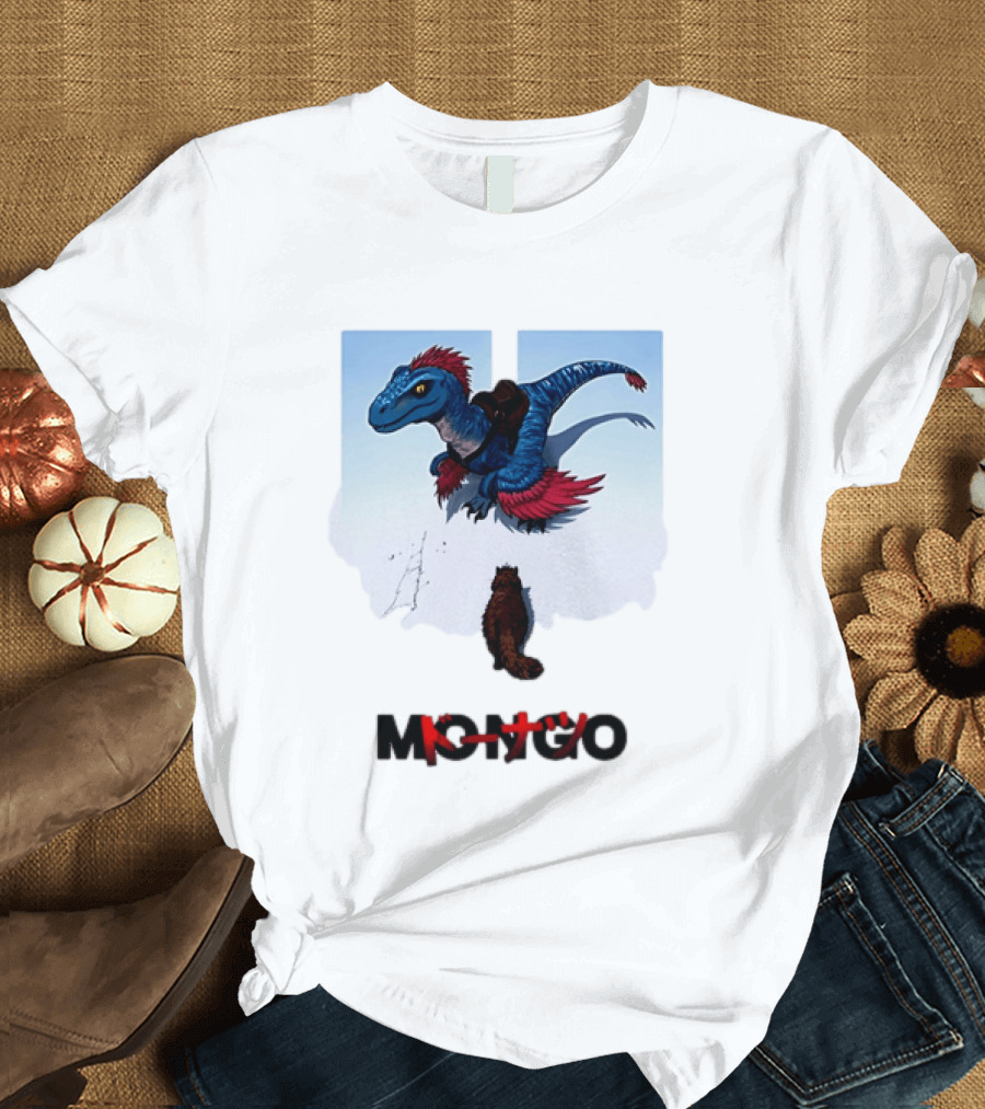 Mongo Raptor Cat Donatsu By U Mashermello Dinosaur T-Shirt