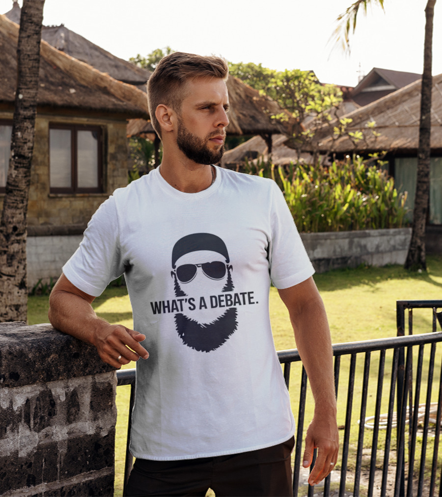 What's A Debate Beard Sunglasses T-Shirt