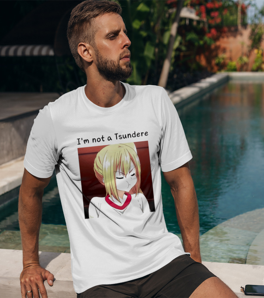I'm Not A Tsundere Mai Kawakami Anime Character Expression T-Shirt
