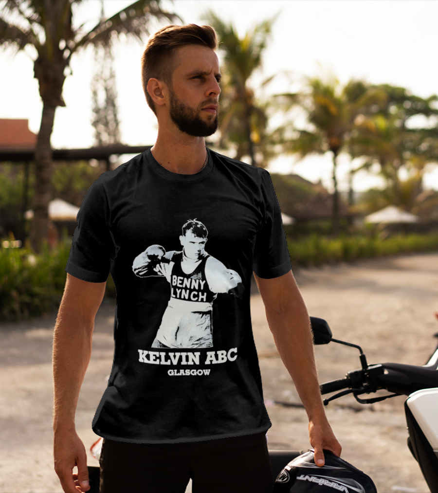 Benny Lynch Kelvin ABC Glasgow Boxing Legend T-Shirt