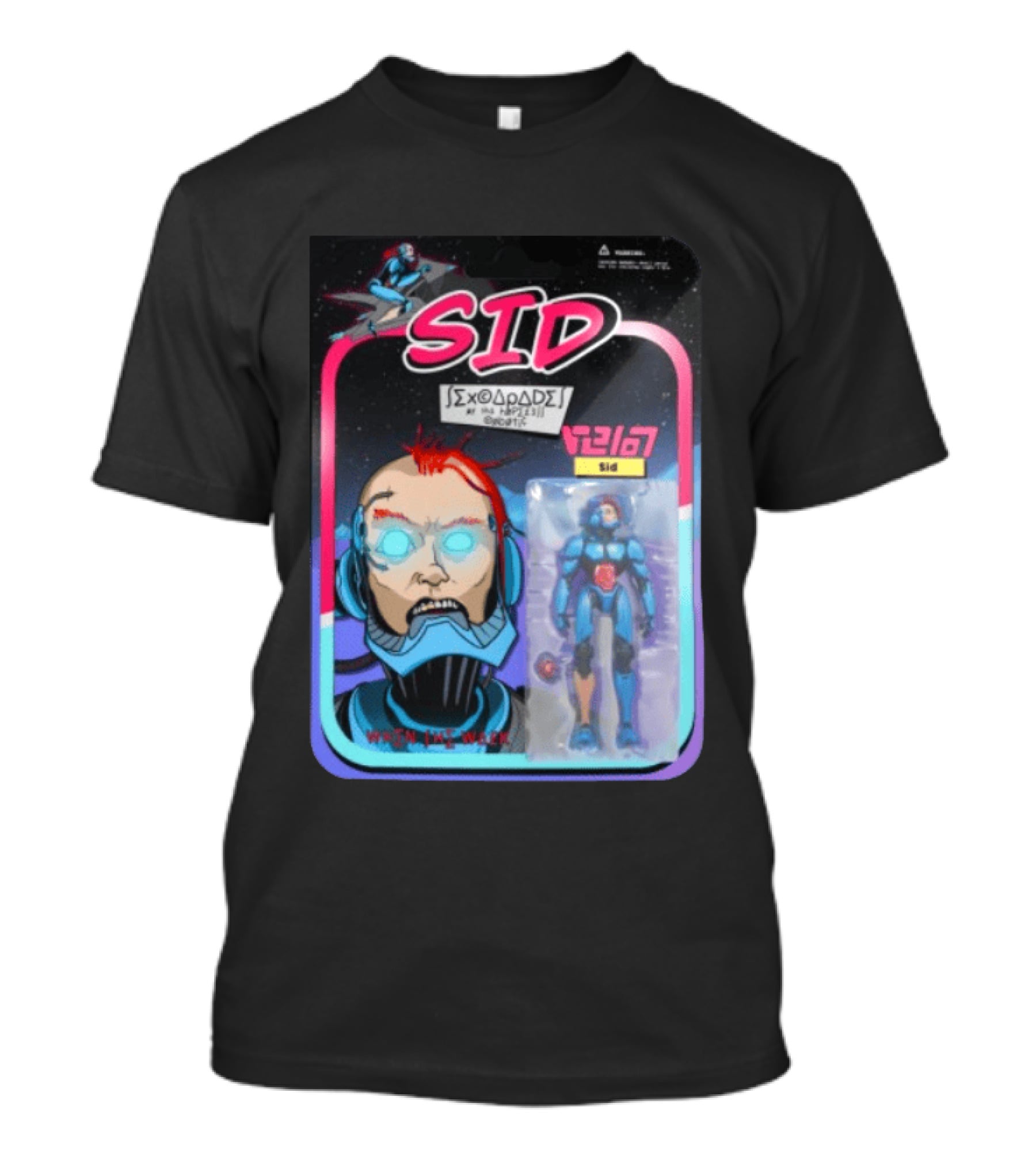 Sid Action Figure Σκορδοίδες When He Walk Retro Style Collectible Toy T-Shirt