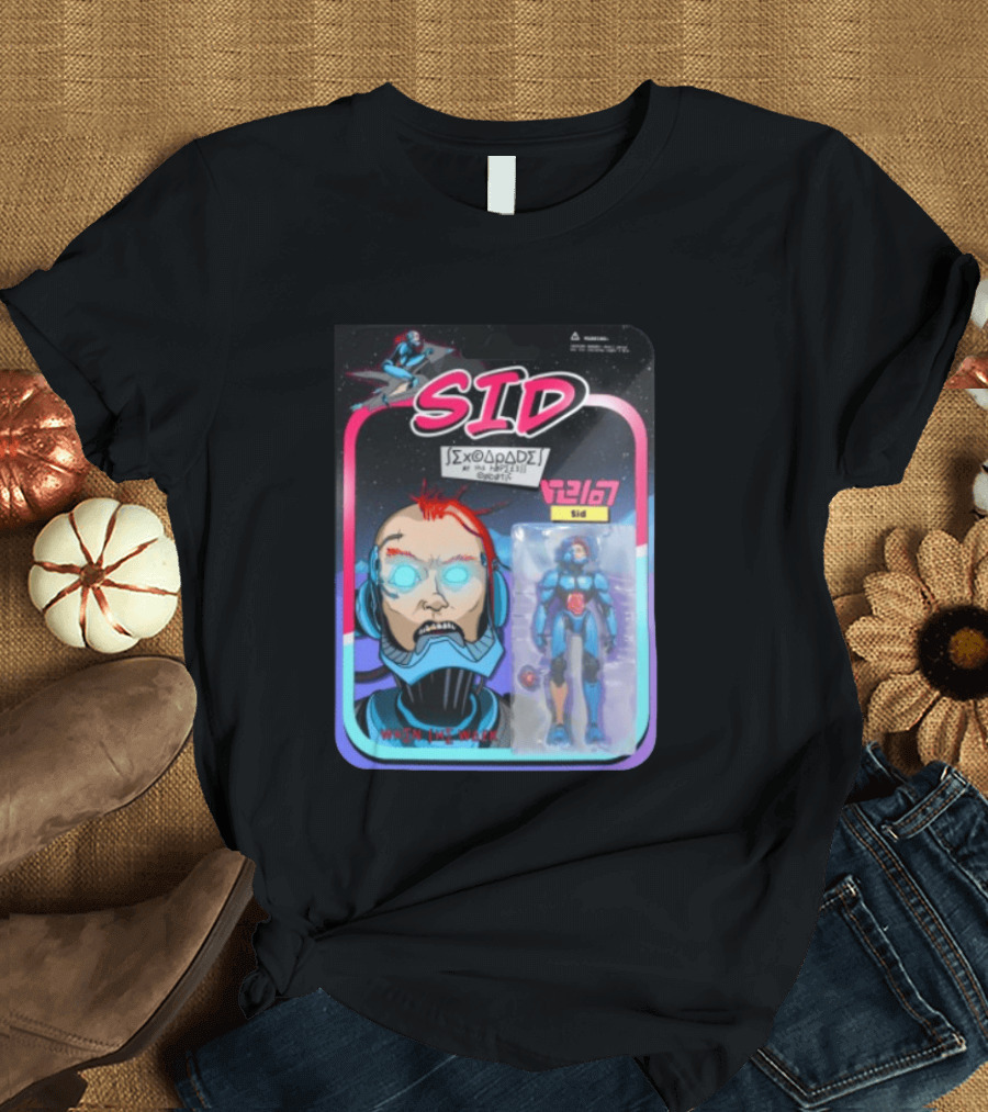Sid Action Figure Σκορδοίδες When He Walk Retro Style Collectible Toy T-Shirt