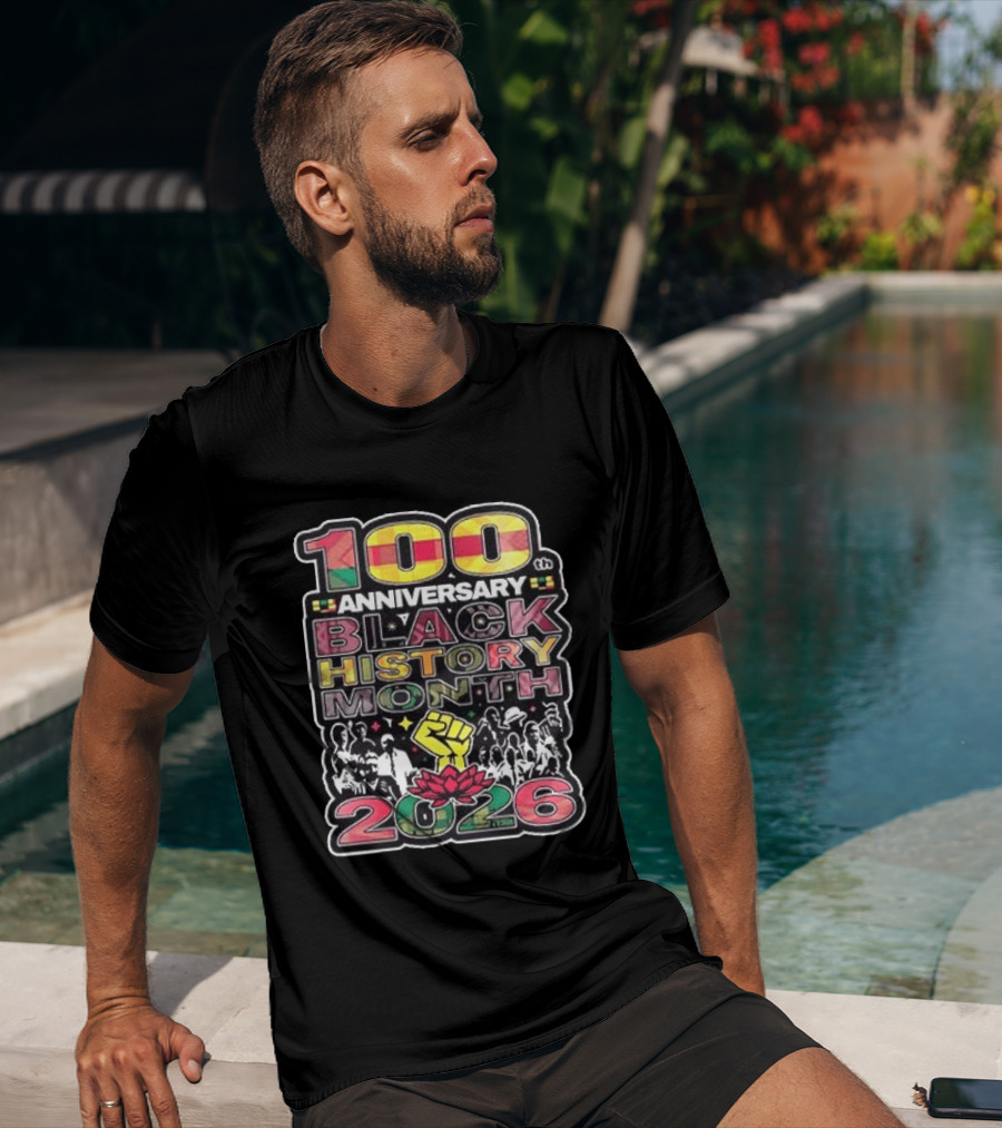 100th Anniversary Black History Month 1926 2026 St Louis Cardinals T-Shirt