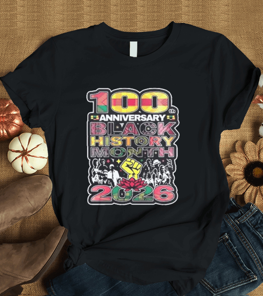 100th Anniversary Black History Month 1926 2026 St Louis Cardinals T-Shirt