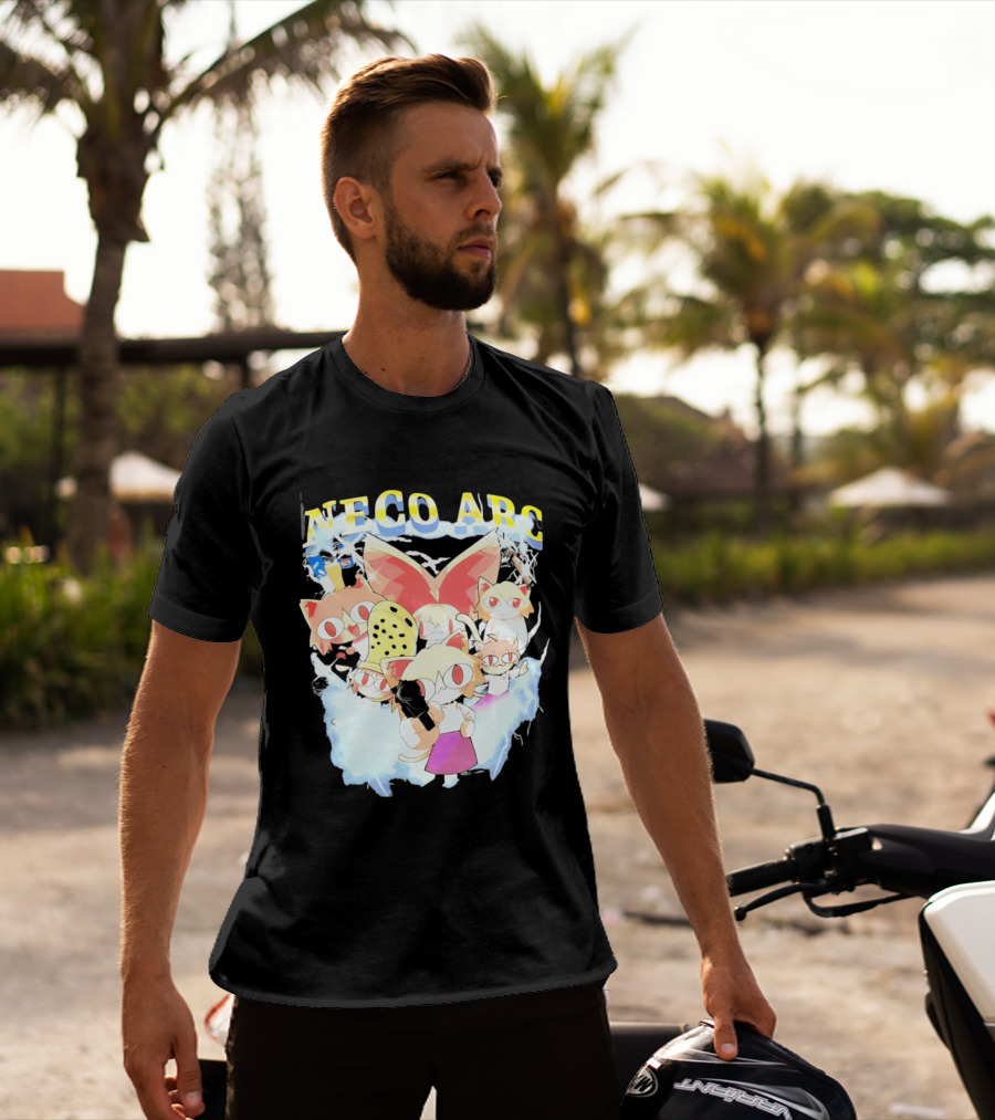 Neco Arc Tsukihime Type Moon Anime Character Collection T-Shirt