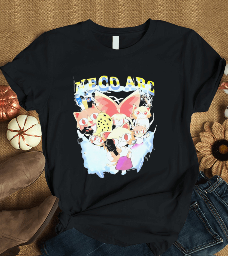 Neco Arc Tsukihime Type Moon Anime Character Collection T-Shirt