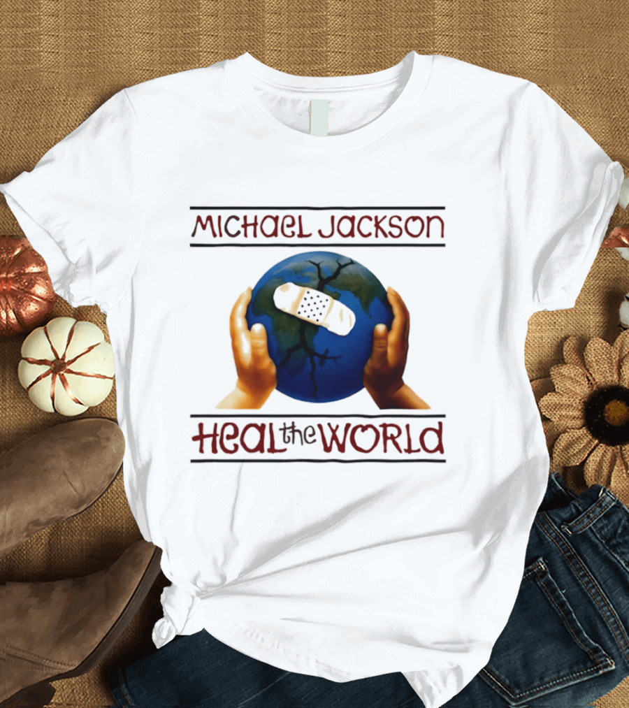Michael Jackson Heal The World King Of Pop T-Shirt