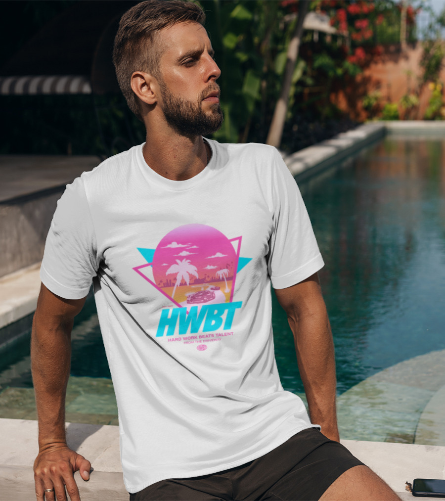 HWBT Miami Dreams Sunset Drive Neon T-Shirt