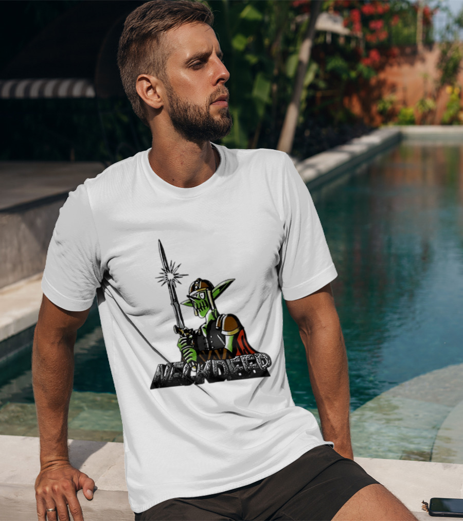 Neck Deep Goblin Warrior Pop Punk Band Fantasy Sword T-Shirt
