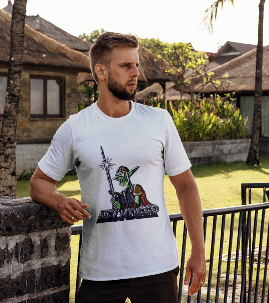Neck Deep Goblin Warrior Pop Punk Band Fantasy Sword T-Shirt