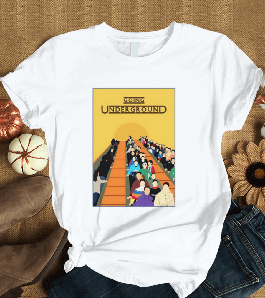 The Jam Going Underground Mod Culture Casuals Terrace Youth Football T-Shirt