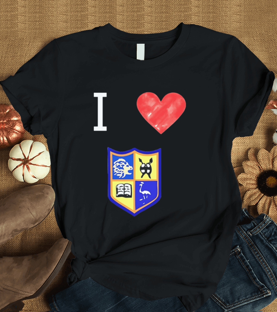 I Love University Of Zimbabwe UZ Harare Lion Emblem Crest T-Shirt