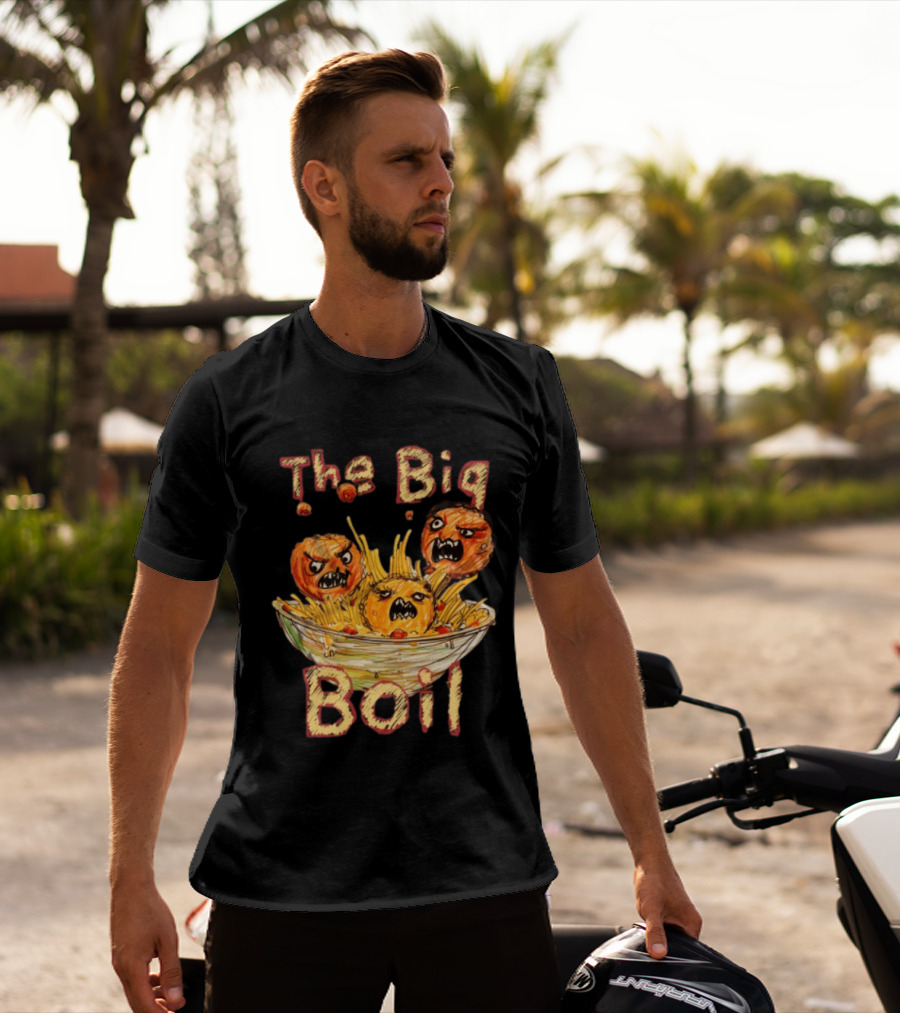 Kt8 Store Spag Heddy The Big Boil Scribble Black T-Shirt