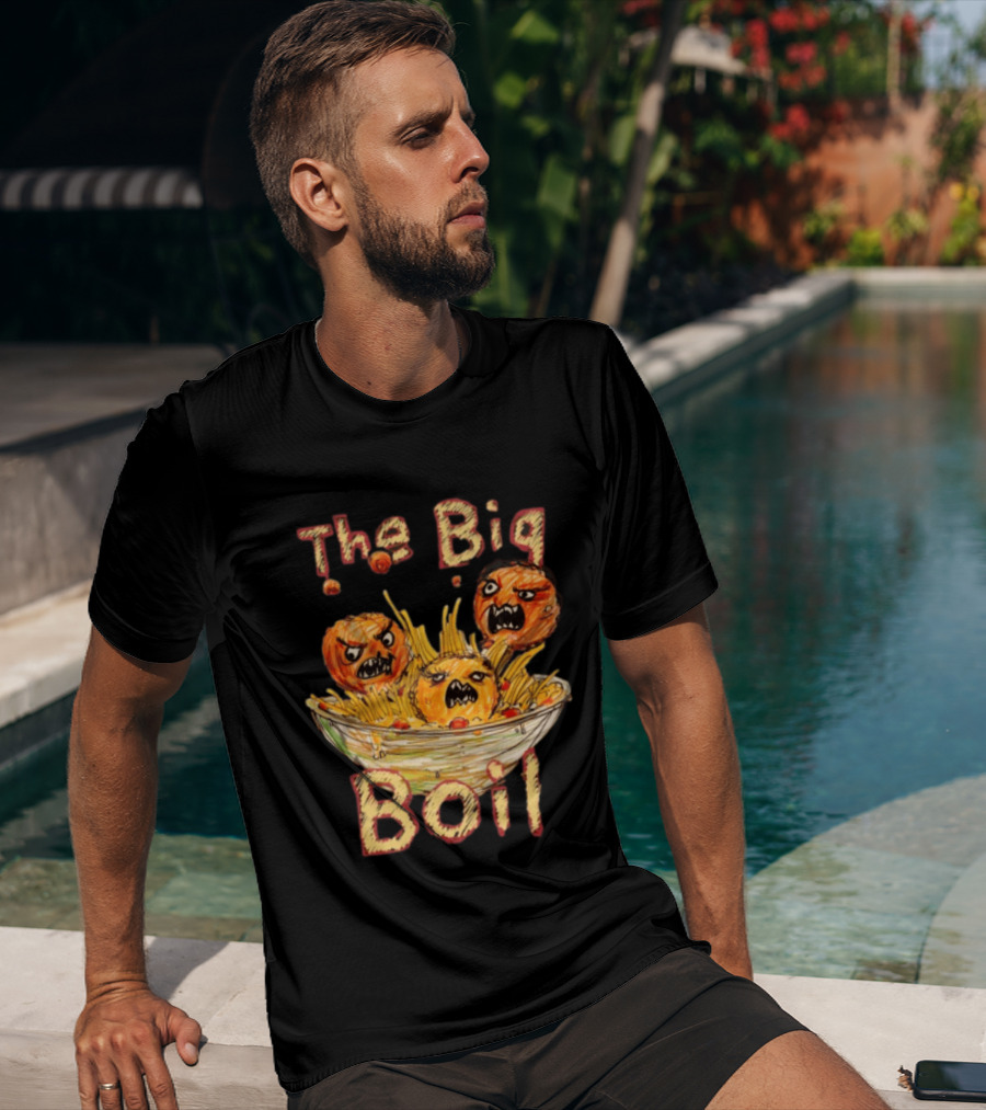 Kt8 Store Spag Heddy The Big Boil Scribble Black T-Shirt