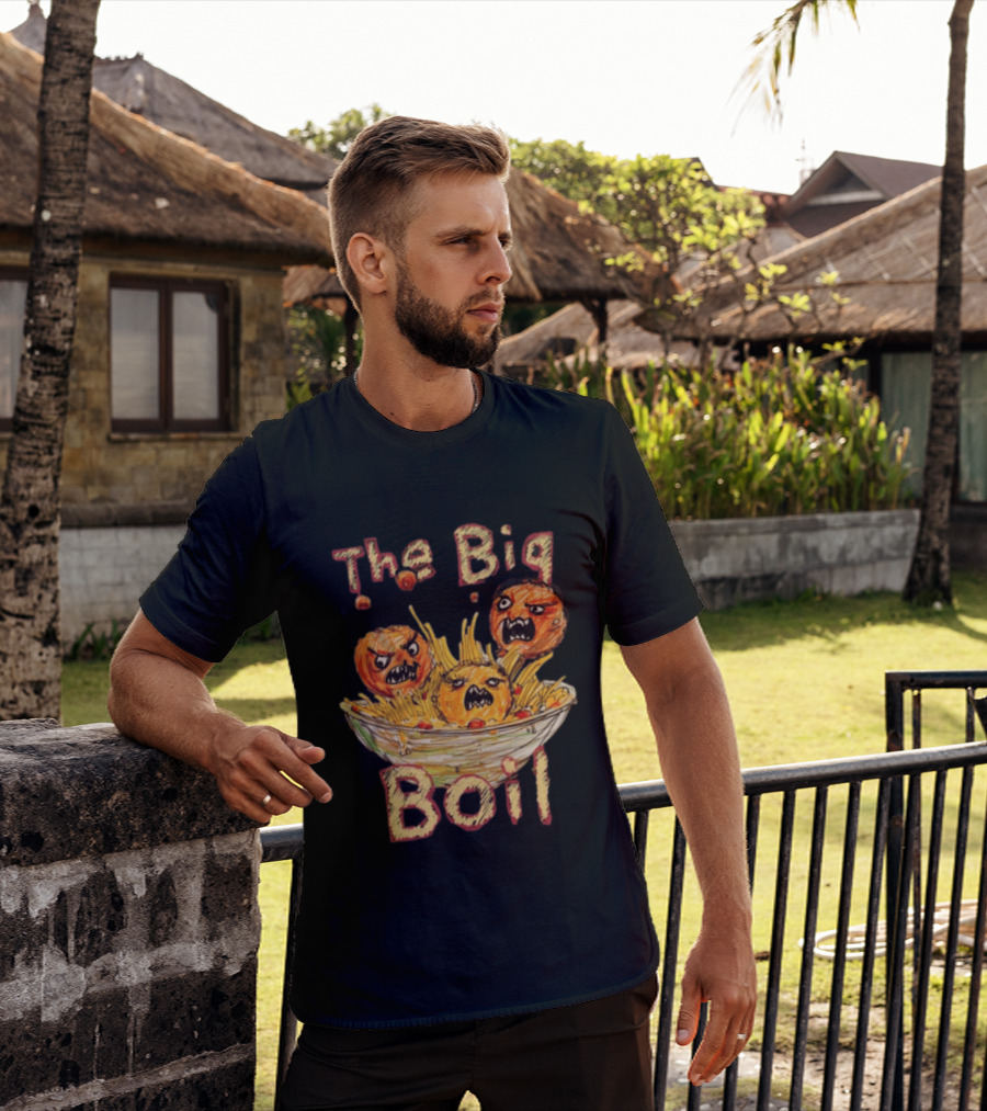 Kt8 Store Spag Heddy The Big Boil Scribble Black T-Shirt