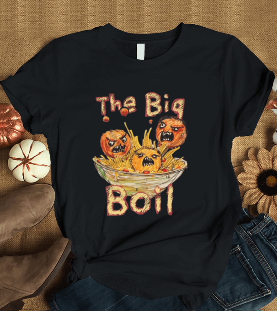 Kt8 Store Spag Heddy The Big Boil Scribble Black T-Shirt