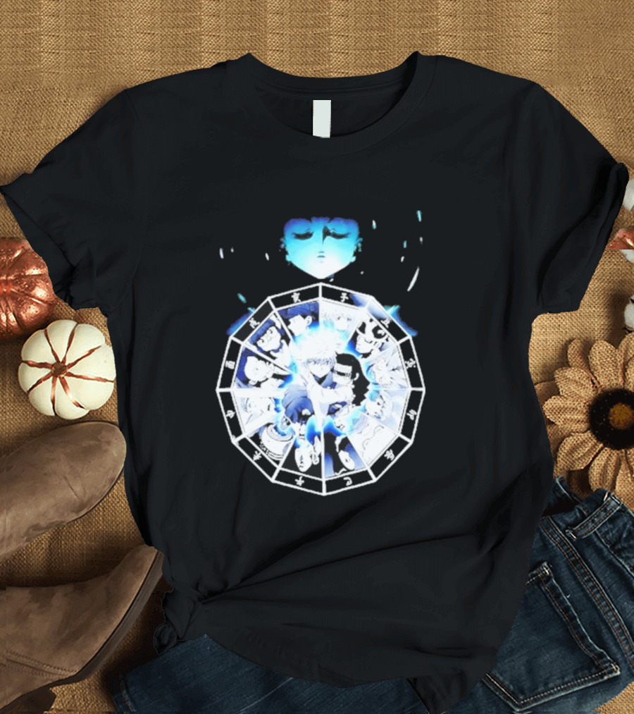 Hunter X Hunter Killua And Alluka Zodiac Wheel Anime T-Shirt
