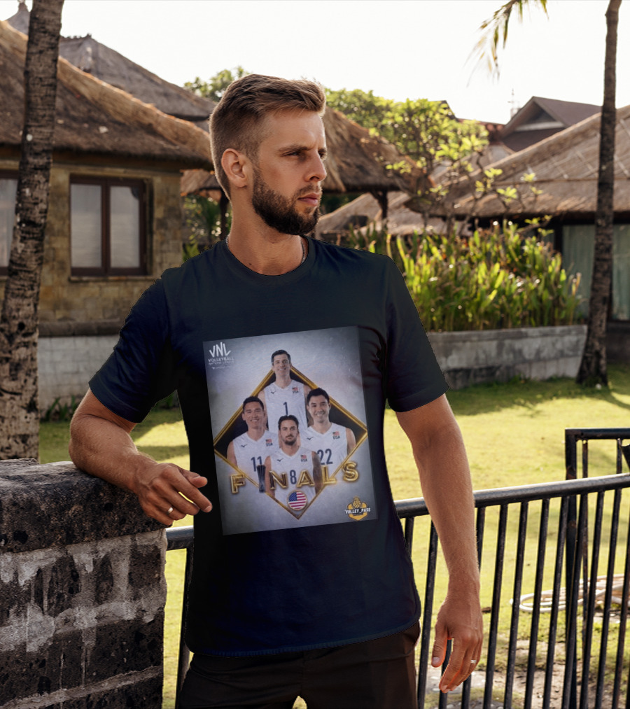 VNL Volleyball Nations League USA Finals 2026 Volley Pass T-Shirt