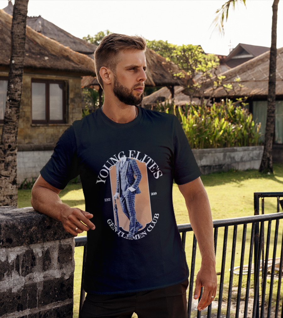 Young Elite's Gentlemen Club Est 2019 Suit T-Shirt