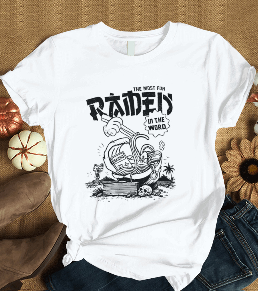Las Vegas Raiders The Most Fun Ramen In The World T-Shirt