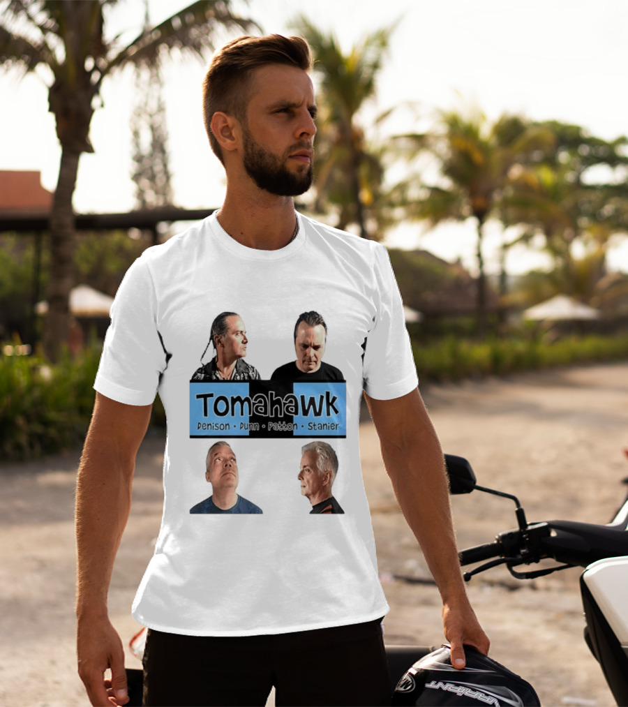Tomahawk Denison Dunn Patton Stanier Band Members Portraits T-Shirt