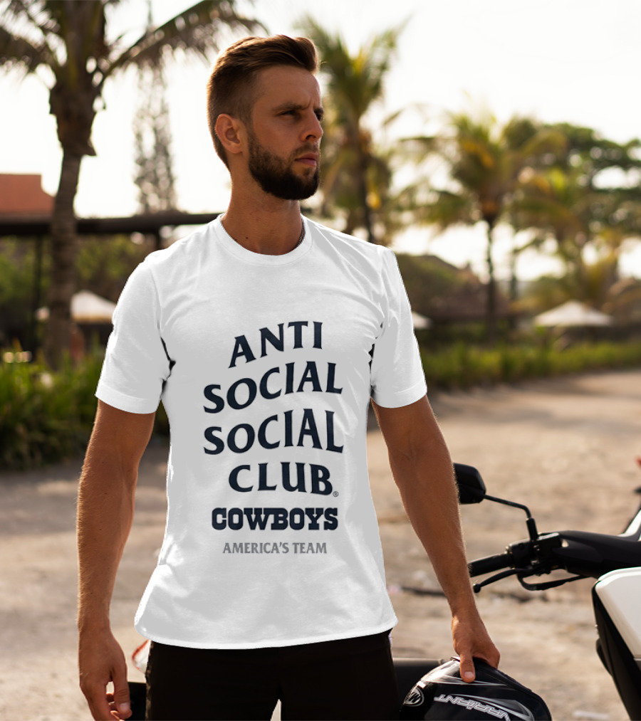 Anti Social Social Club Cowboys America's Team T-Shirt