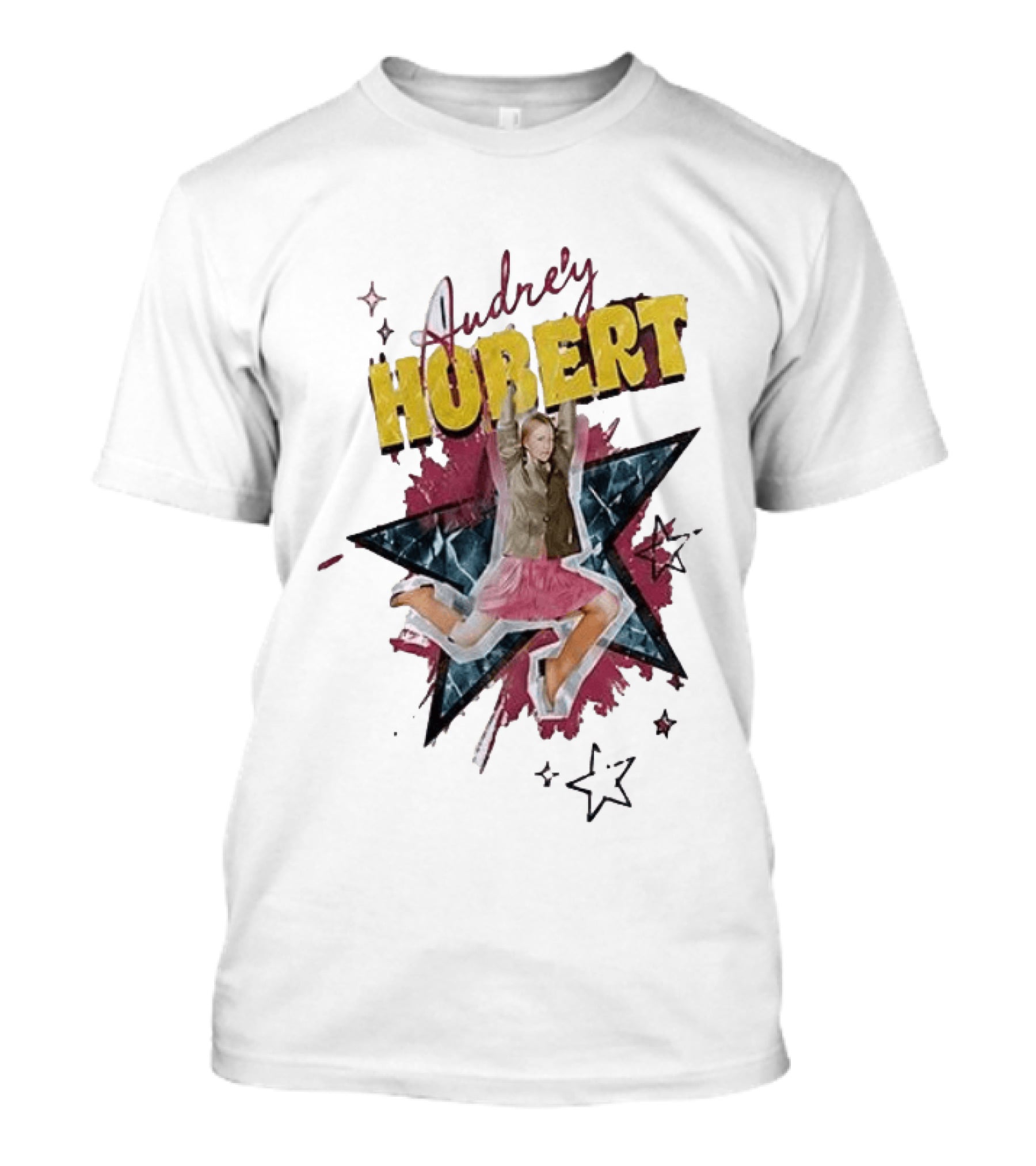 Audrey Hubert The Staircase To Stardom Tour Jumping Starburst T-Shirt