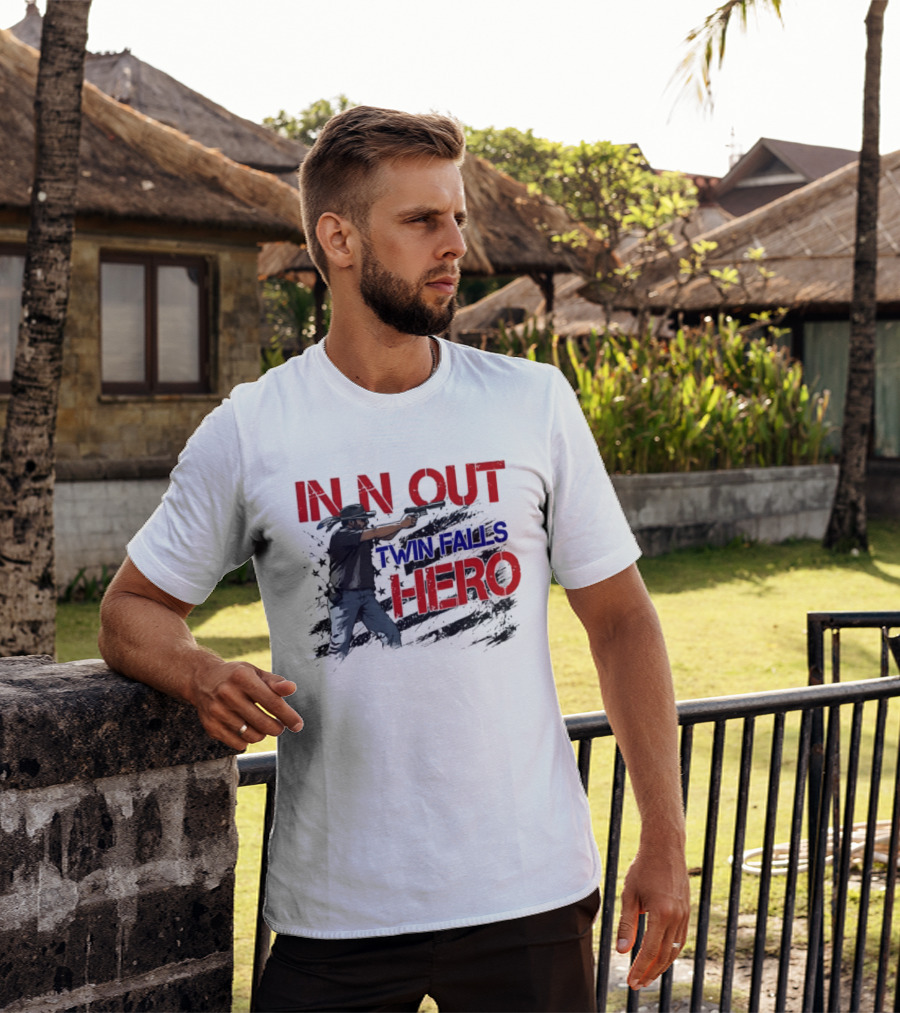 IN N OUT Twin Falls Hero Jordan Salinas T-Shirt