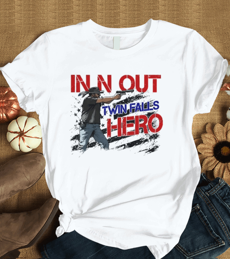 IN N OUT Twin Falls Hero Jordan Salinas T-Shirt