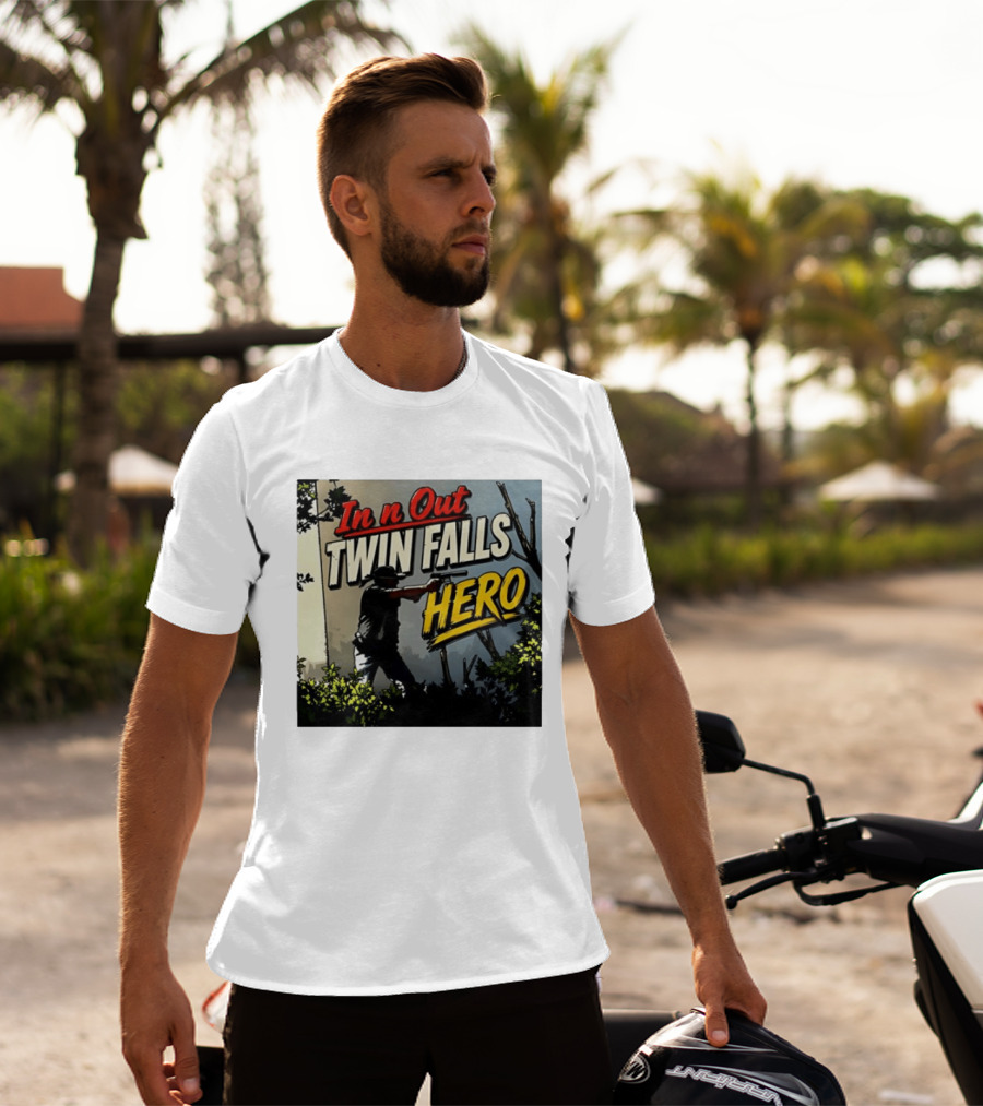 In N Out Twin Falls Hero Jordan Salinas 2026 T-Shirt