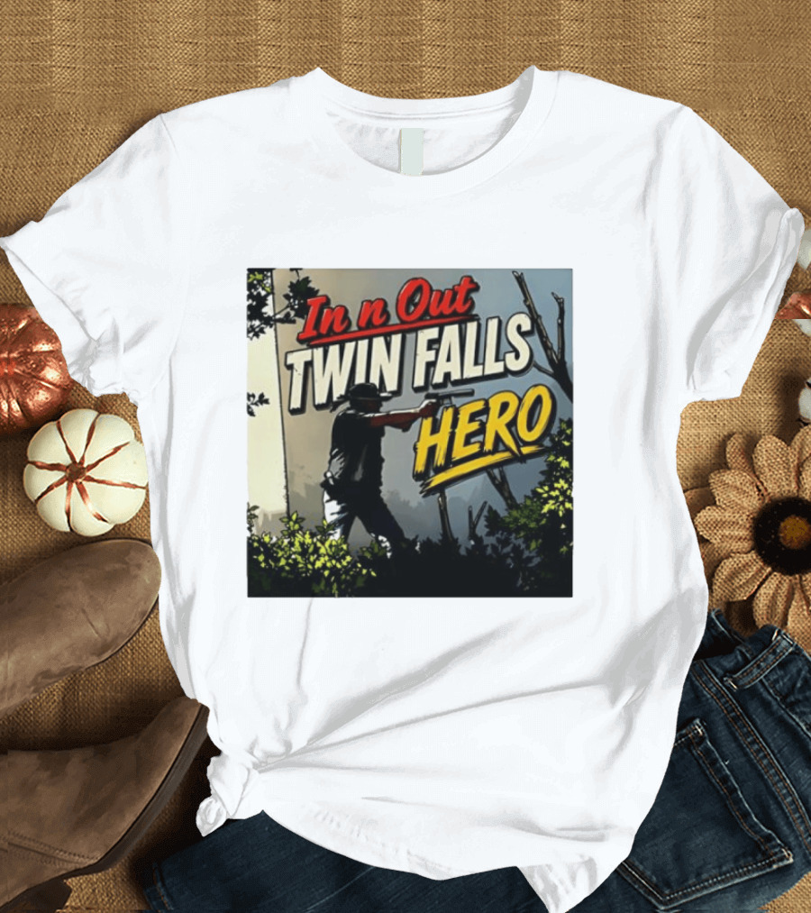 In N Out Twin Falls Hero Jordan Salinas 2026 T-Shirt