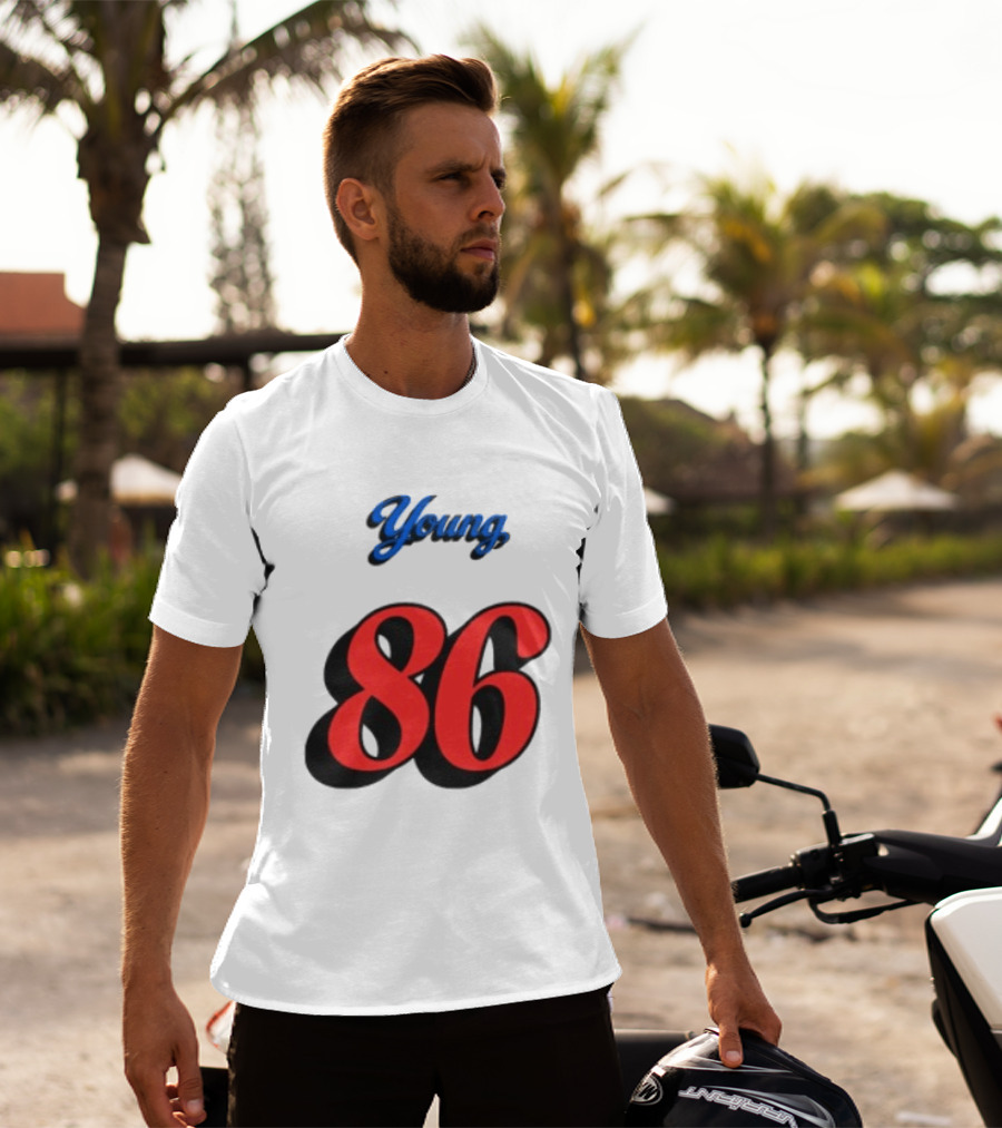 Owl City Store Young 86 Baseball 3 4 Sleeve T-Shirt