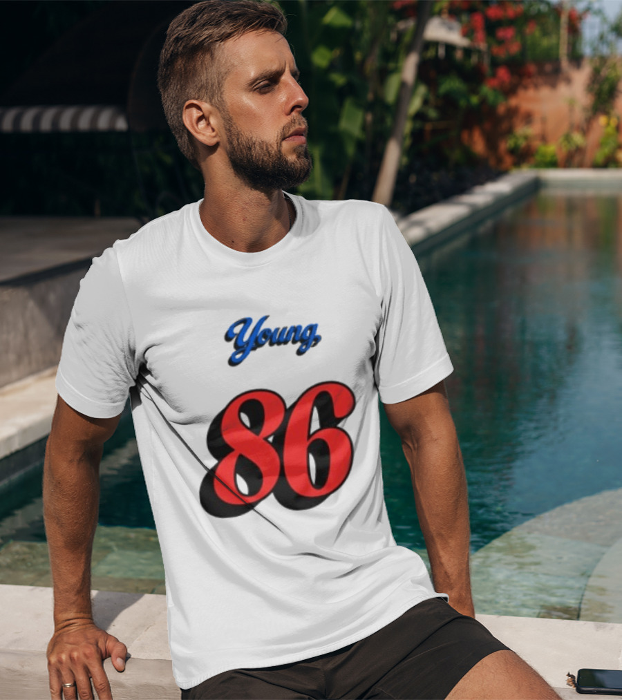 Owl City Store Young 86 Baseball 3 4 Sleeve T-Shirt