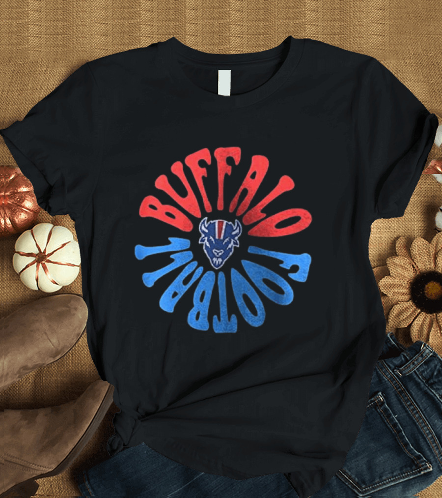 Buffalo Bills Football Yesterday Today Tomorrow Forever No Matter What Diamond Heart T-Shirt