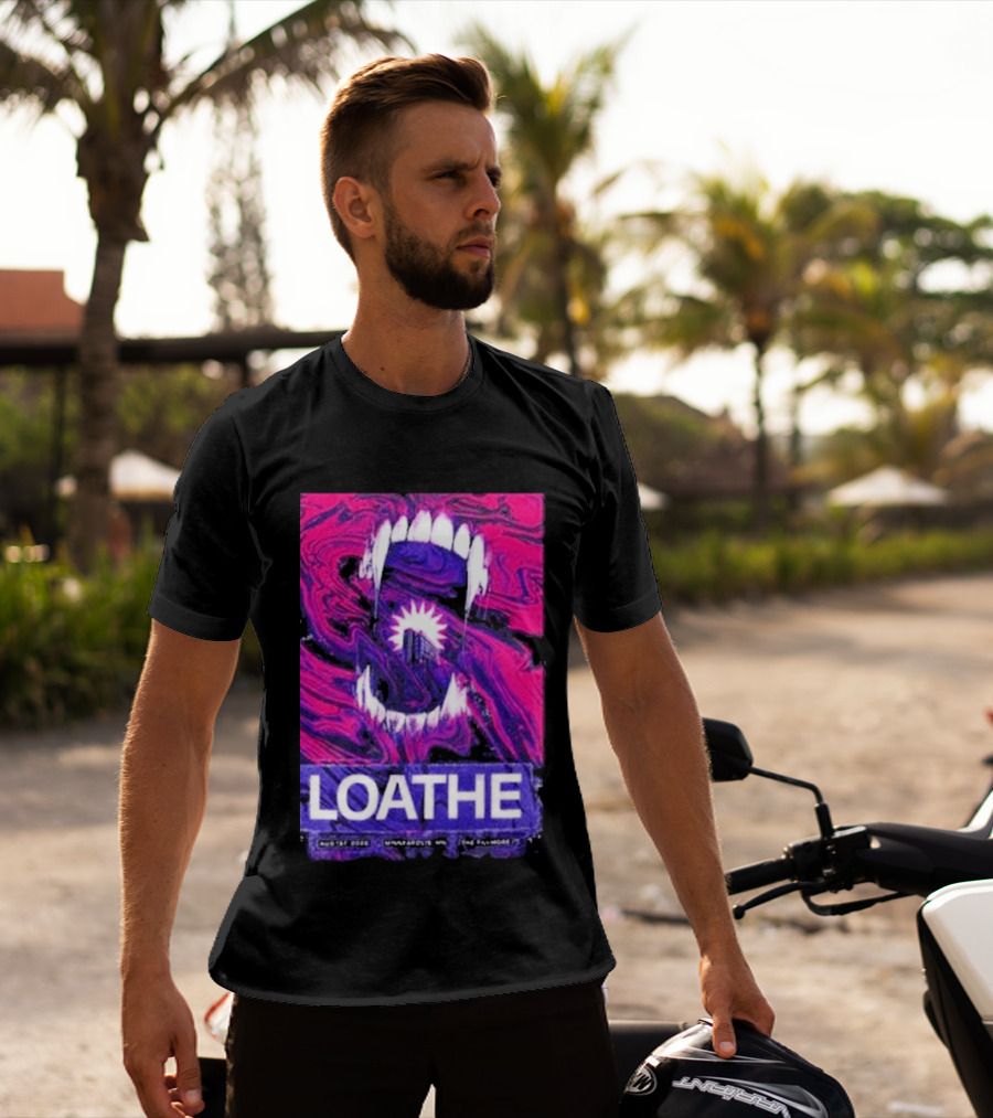 Loathe Band Live At The Fillmore Minneapolis MN August 1 2026 Concert T-Shirt