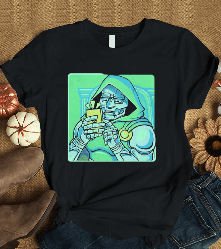 Doctor Doom Marvel Villain Doom Scroll Of Doom T-Shirt