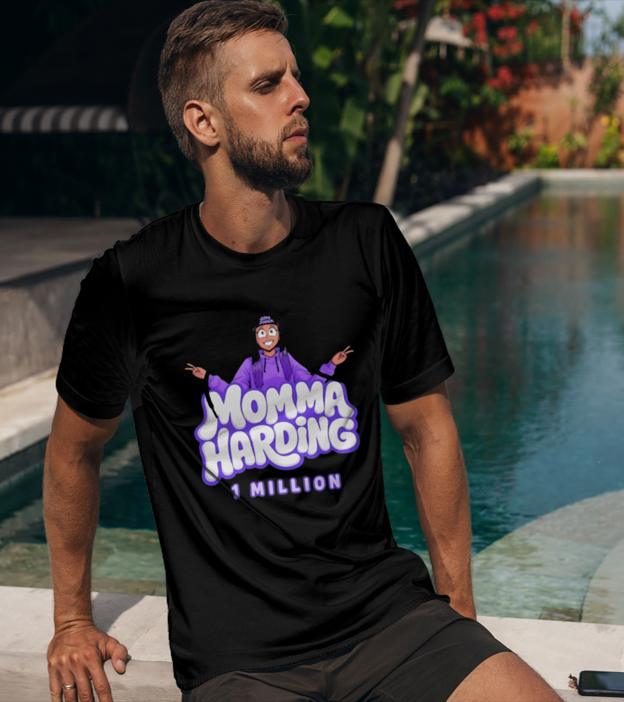 Momma Harding Stay Sober 1 Million Content Creator Celebration T-Shirt