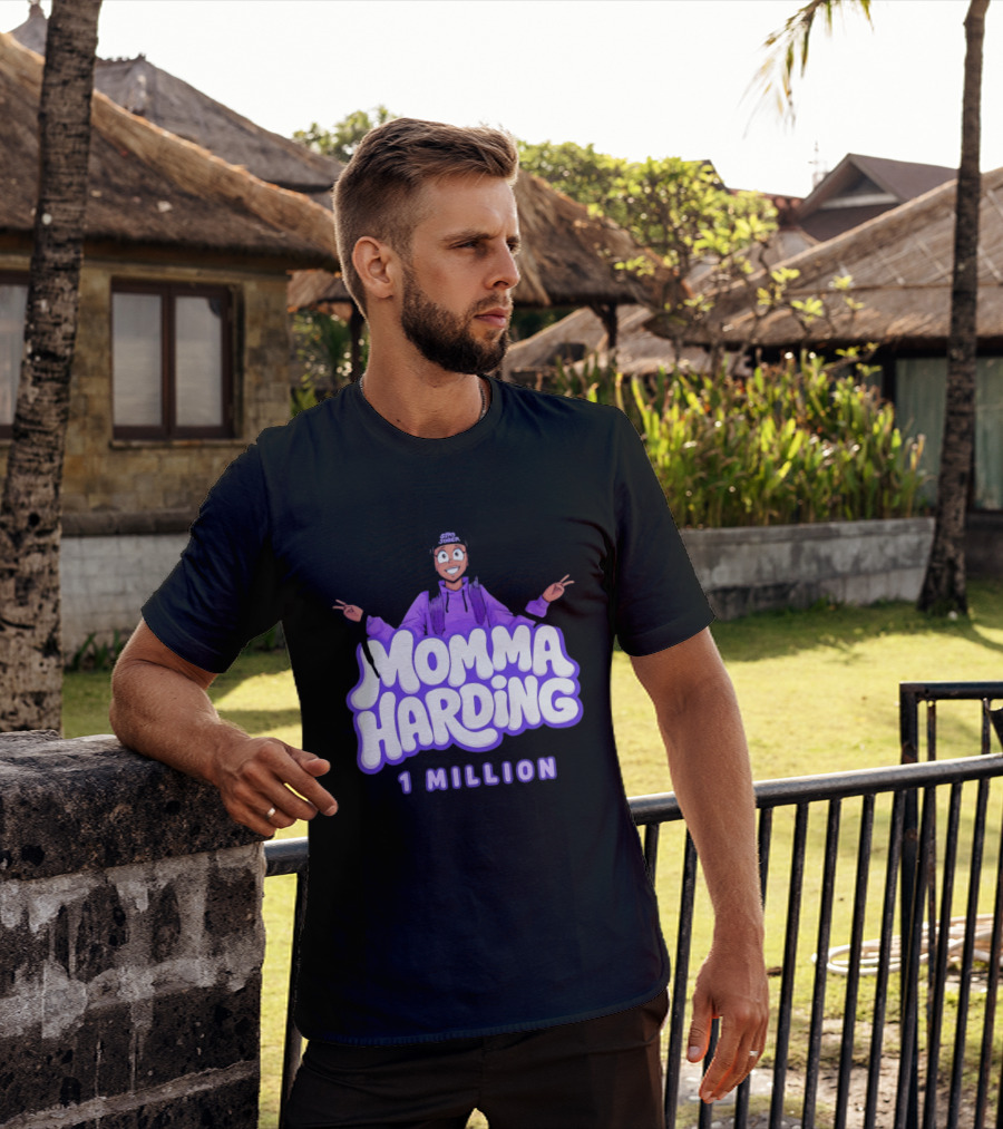 Momma Harding Stay Sober 1 Million Content Creator Celebration T-Shirt