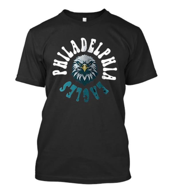 Philadelphia Eagles Yesterday Today Tomorrow Forever No Matter What Diamond Heart T-Shirt