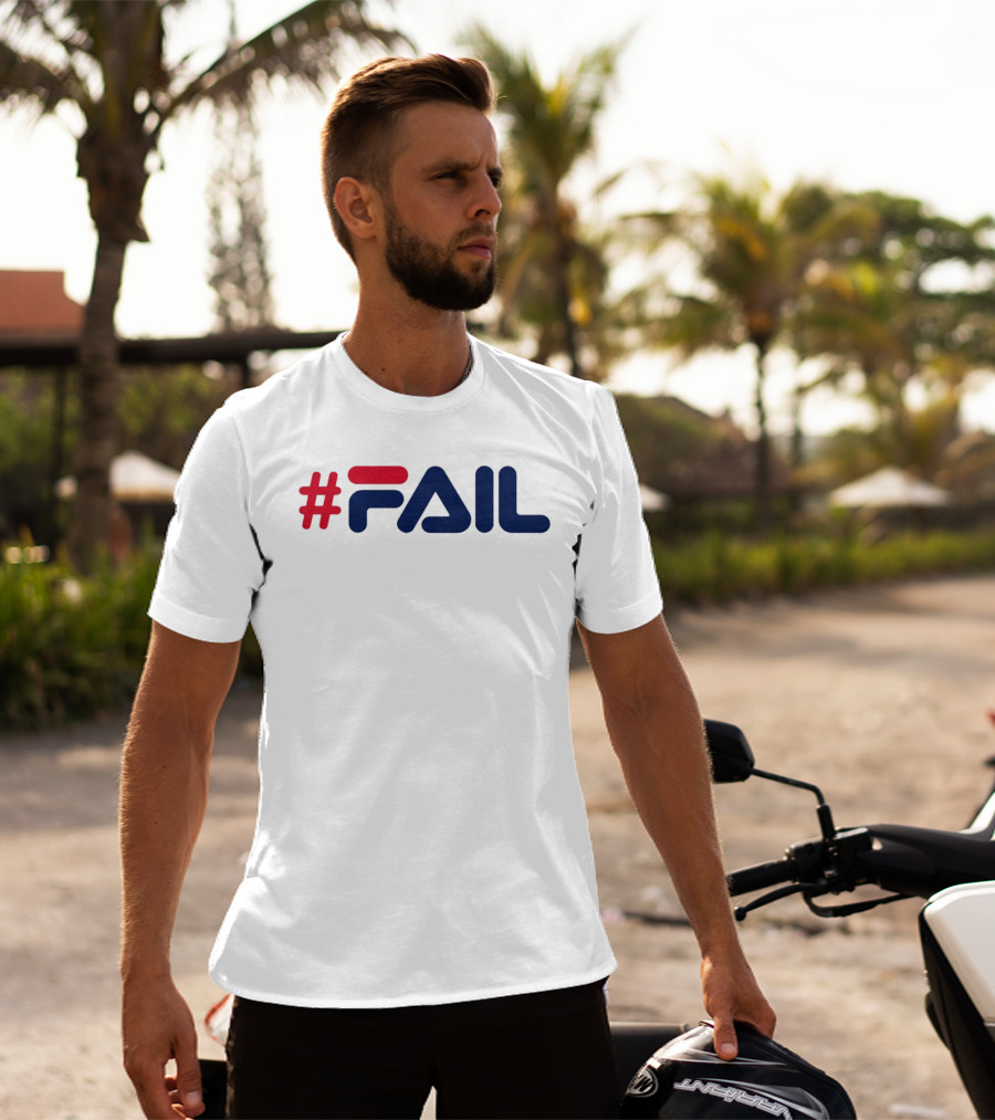 #FAIL Hashtag Bold Modern T-Shirt