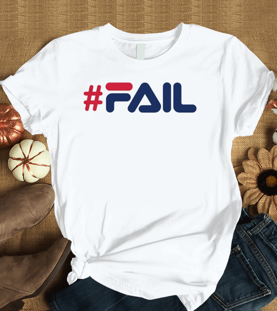 #FAIL Hashtag Bold Modern T-Shirt