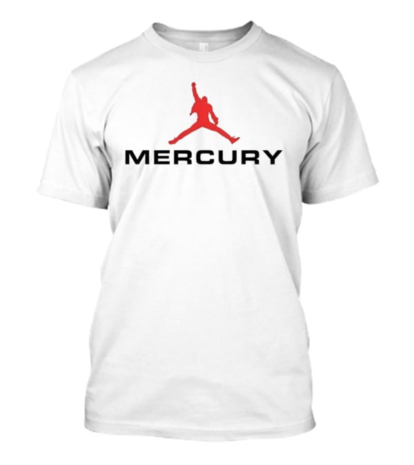 Freddie Mercury Jumpman Parody Queen Rock Music T-Shirt
