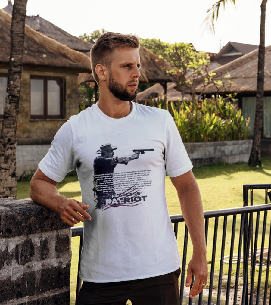 Jordan Salinas Fearless Patriot Hero T-Shirt