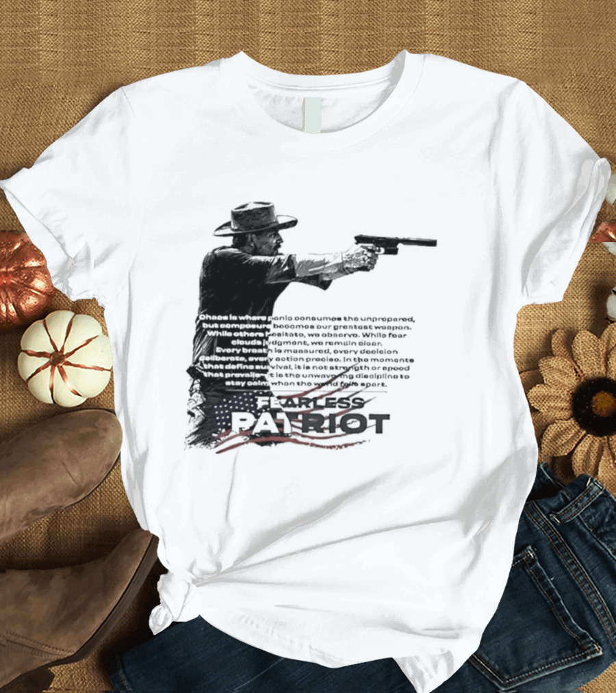 Jordan Salinas Fearless Patriot Hero T-Shirt