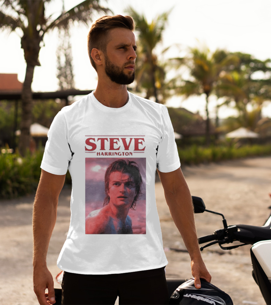 Steve Harrington Vintage Aesthetic Stranger Things Joe Keery T-Shirt