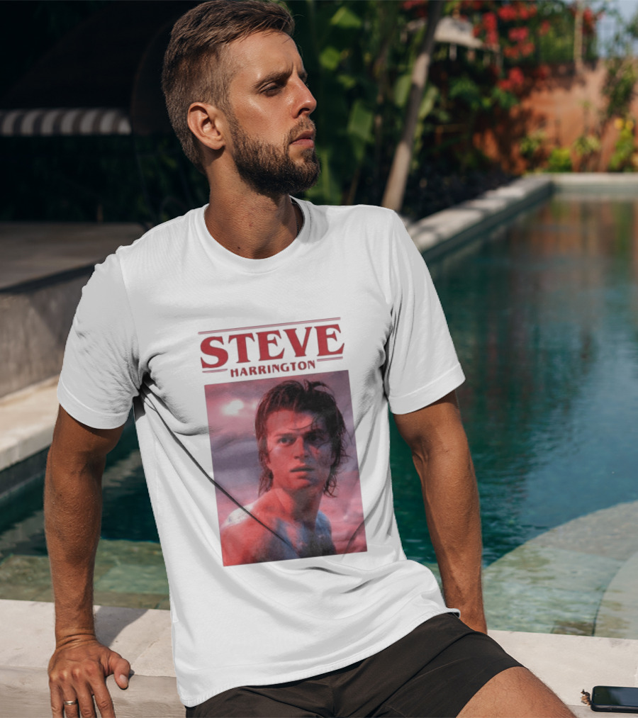 Steve Harrington Vintage Aesthetic Stranger Things Joe Keery T-Shirt