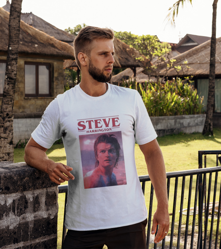 Steve Harrington Vintage Aesthetic Stranger Things Joe Keery T-Shirt