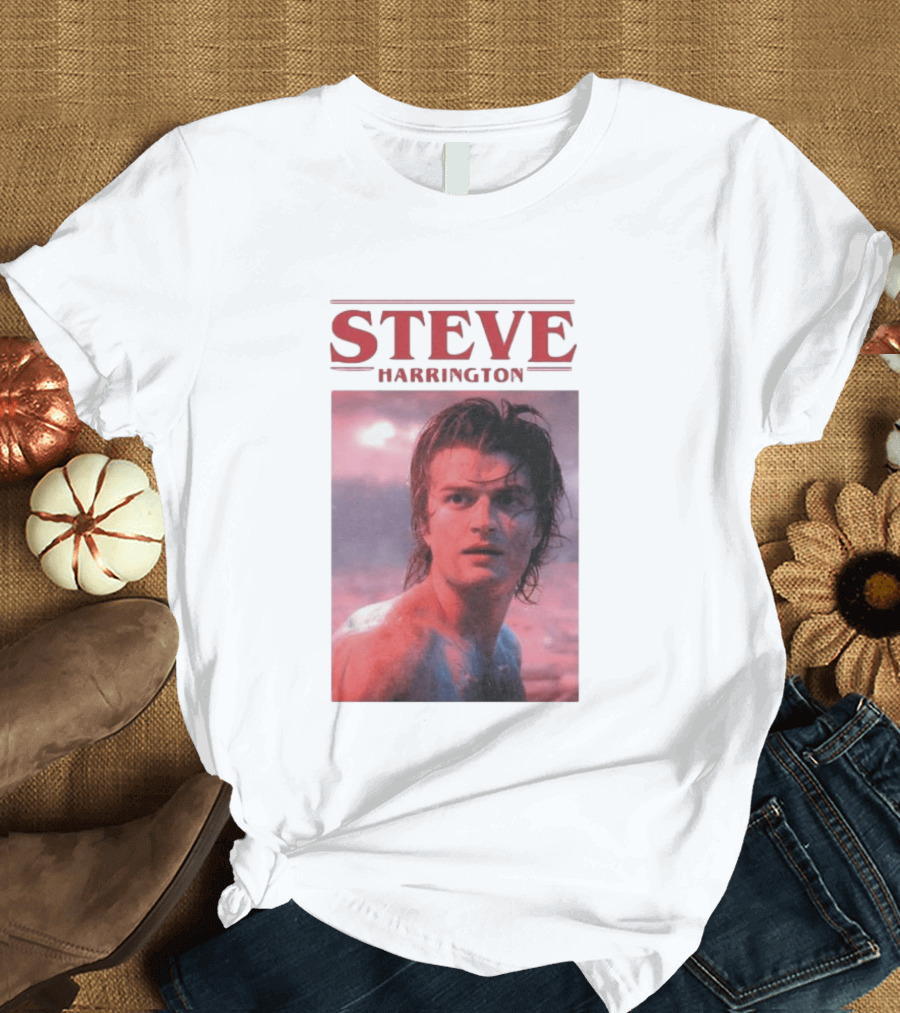 Steve Harrington Vintage Aesthetic Stranger Things Joe Keery T-Shirt