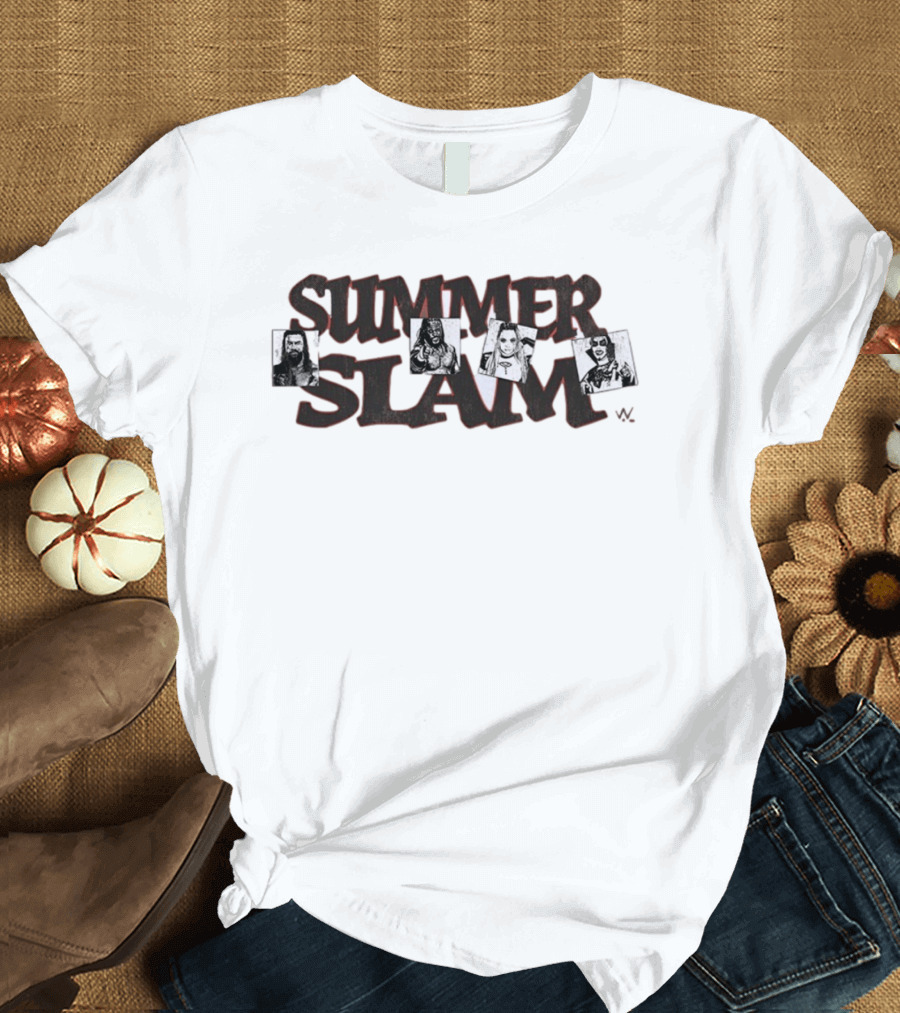 WWE SummerSlam 2026 Wrestling Event Superstars T-Shirt