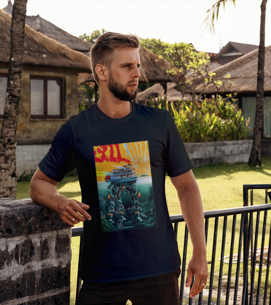 311 Kansas City MO 2026 Steamboat Robot T-Shirt